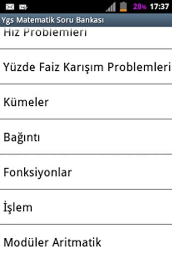 Ygs Matematik Soru Bankası截图6