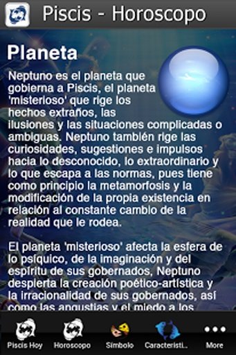 Piscis Horoscopo diario y mas截图6