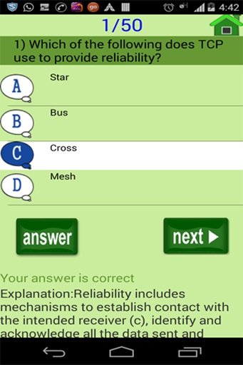 CCNA(200-120) Practice Exam截图6