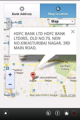 HDFC Bank ATM / Branch Locator截图5