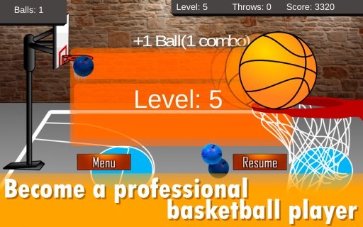 Dunk Shot: Basketball 2015截图3