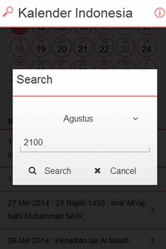 Kalender Indonesia截图3