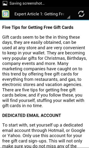 Free Gift Cards Ideas截图6