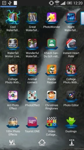 Cool Waterfall Live Wallpaper截图1