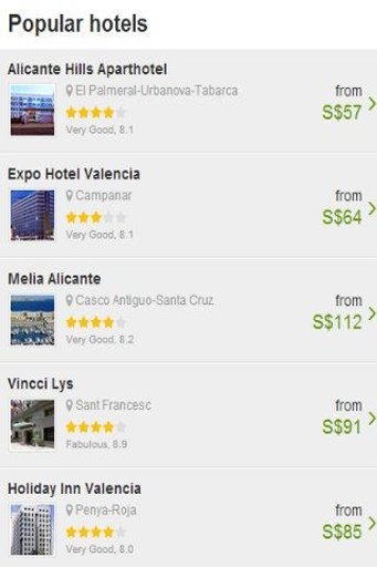 Spain Hotel Booking 80%截图1