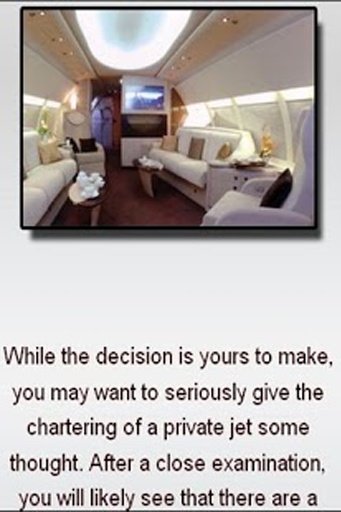 Private jet charters截图3