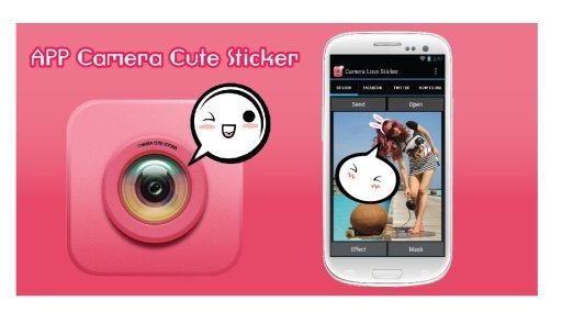 Cute Camera Sticker截图1