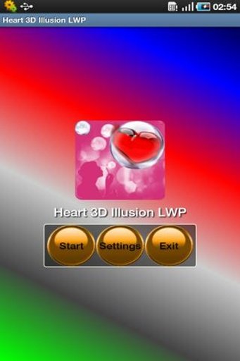 Heart 3D Illusion LWP截图3