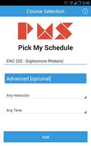 Pick My Schedule截图1