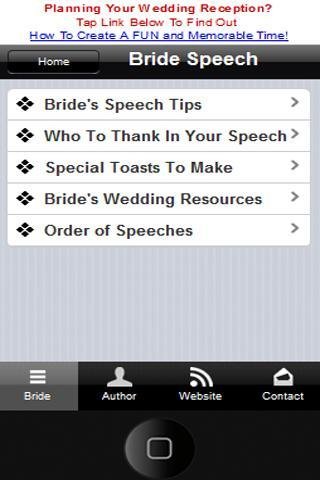 Bride Speech截图1