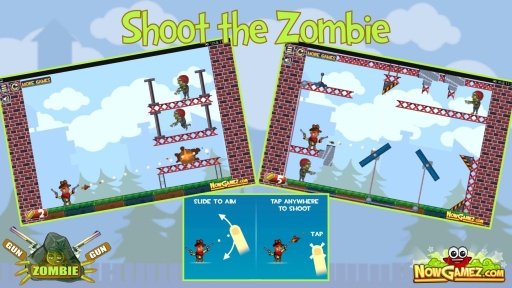 Gun Zombie Gun - shooting game截图1