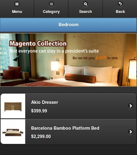 Magento Mobile Application截图1