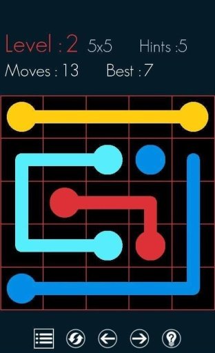 Flow Max - Puzzle FREE Hints.截图2