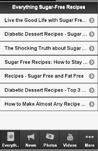 Everything Sugar-Free Recipes截图6