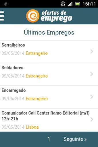 Ofertas de Emprego截图5