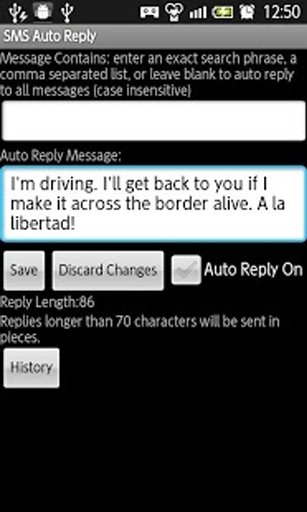 SMS Auto Reply截图4