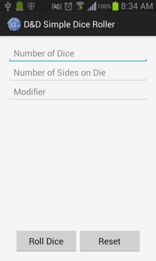 D&D Simple Dice Roller截图3