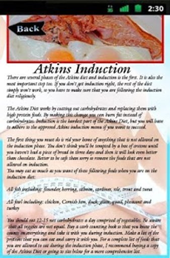 Atkins Induction截图7