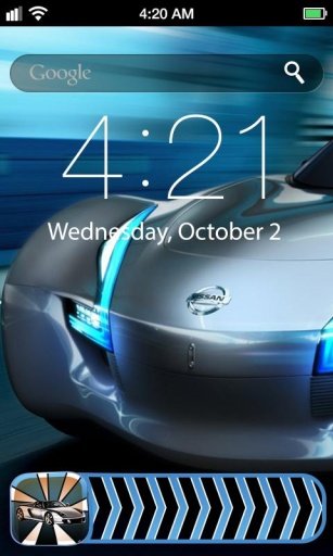 Sports Car Lock Screen截图1