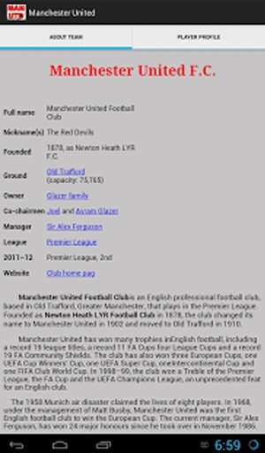 Manchester United - Team截图8