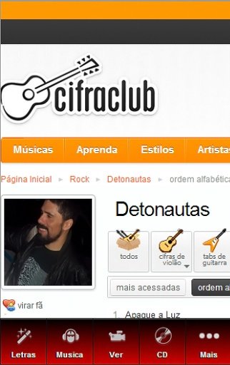 Detonautas Pro Letras截图2