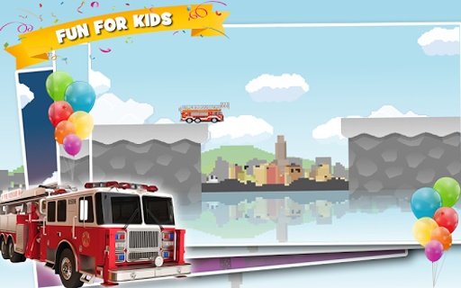 Fire Truck Rescue: Racing Game截图4