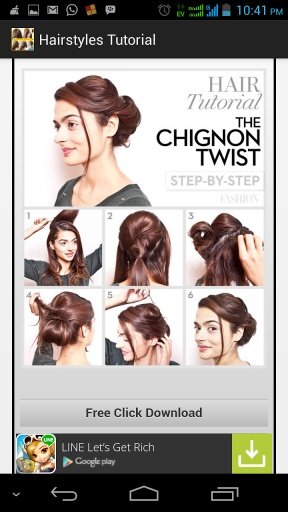 Hairstyles Tutorial截图4