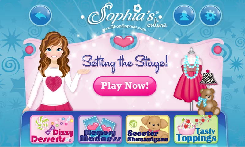 Sophia's Dolls & Games Online截图4