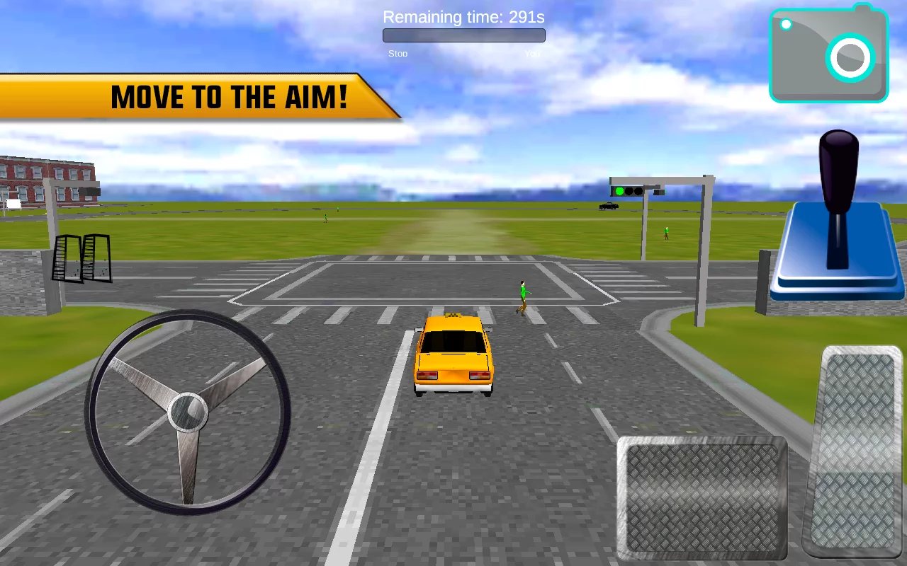 Russian Taxi Sim 3D截图4