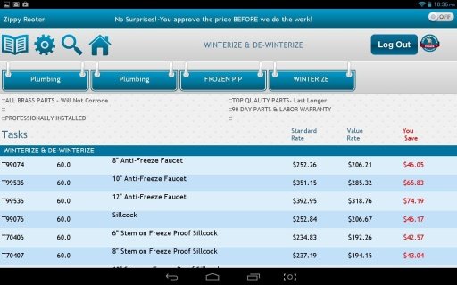 Flat Rate Profit Rhino&reg;截图1