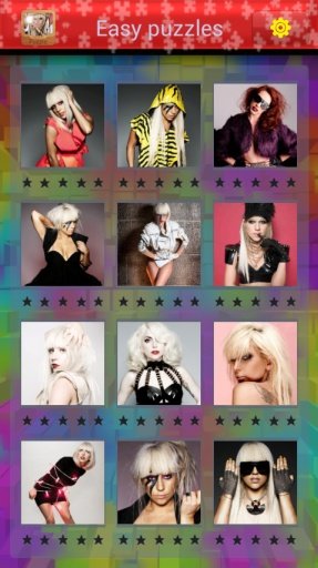 Lady Gaga Puzzle截图2