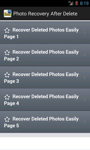 Photo Recovery After Delete截图1