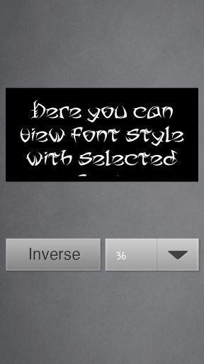 Tattoo FlipFont Free截图2