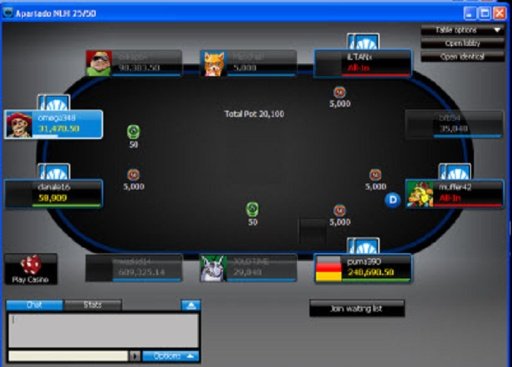 888poker-Free Bonus, handChart截图3