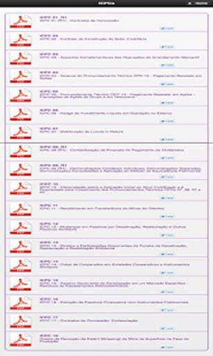 CPC Pronunciamentos Contabeis截图4