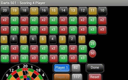 Darts 301 Scoring - Free截图7