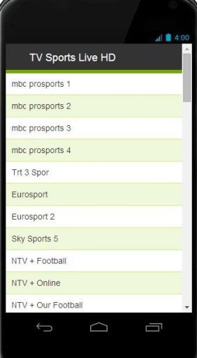 TV Sports Live HD截图5