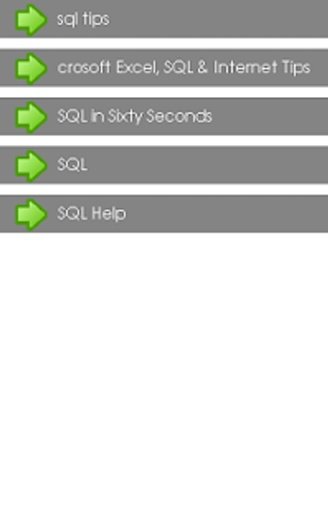 SQL Tips截图1