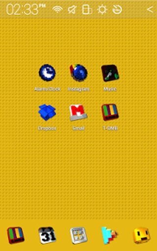 Colorful Block Atom theme截图1