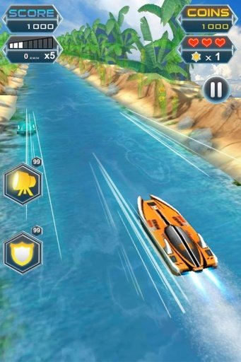 Speed Racing Boat 3D截图1