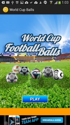 World Cup Football Balls截图2