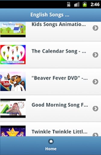 English Songs for Kids Video截图1