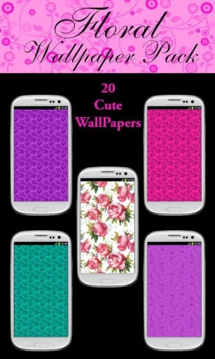 Free Floral Wallpaper Pack截图2