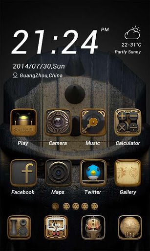 Metal Theme - ZERO launcher截图2