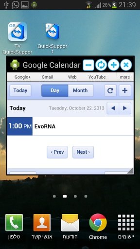 Google calender window截图1