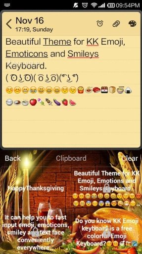 Happy Thanksgiving Keyboard截图4