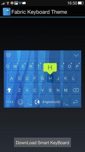 Fabric Theme - iKeyboard Free截图4