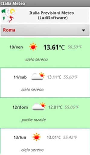 Italia Previsioni Meteo截图2