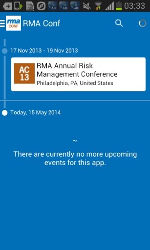 RMA Conferences App截图1