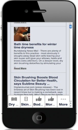 SKIN BRUSHING BEAUTY GUIDE截图3